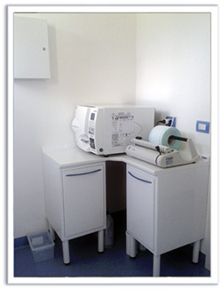 sala sterilizzazione